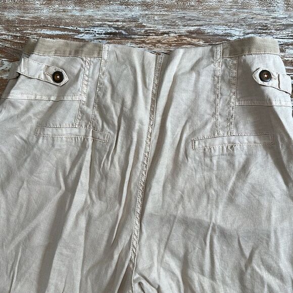 NWT Sundance Wide Legged Cropped Pants Size 14 - Picture 6 of 7